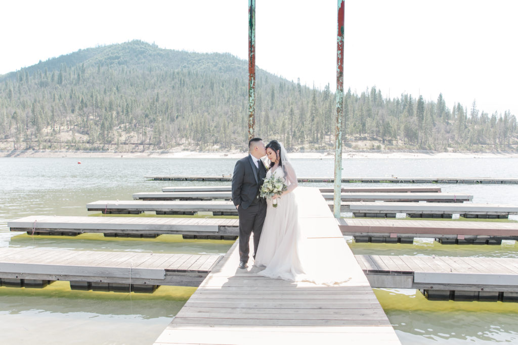 Pines Resort Lakeside Wedding